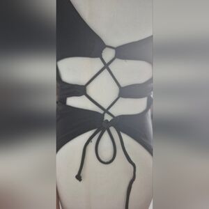 Laceup Cutout Sides Swimsuit